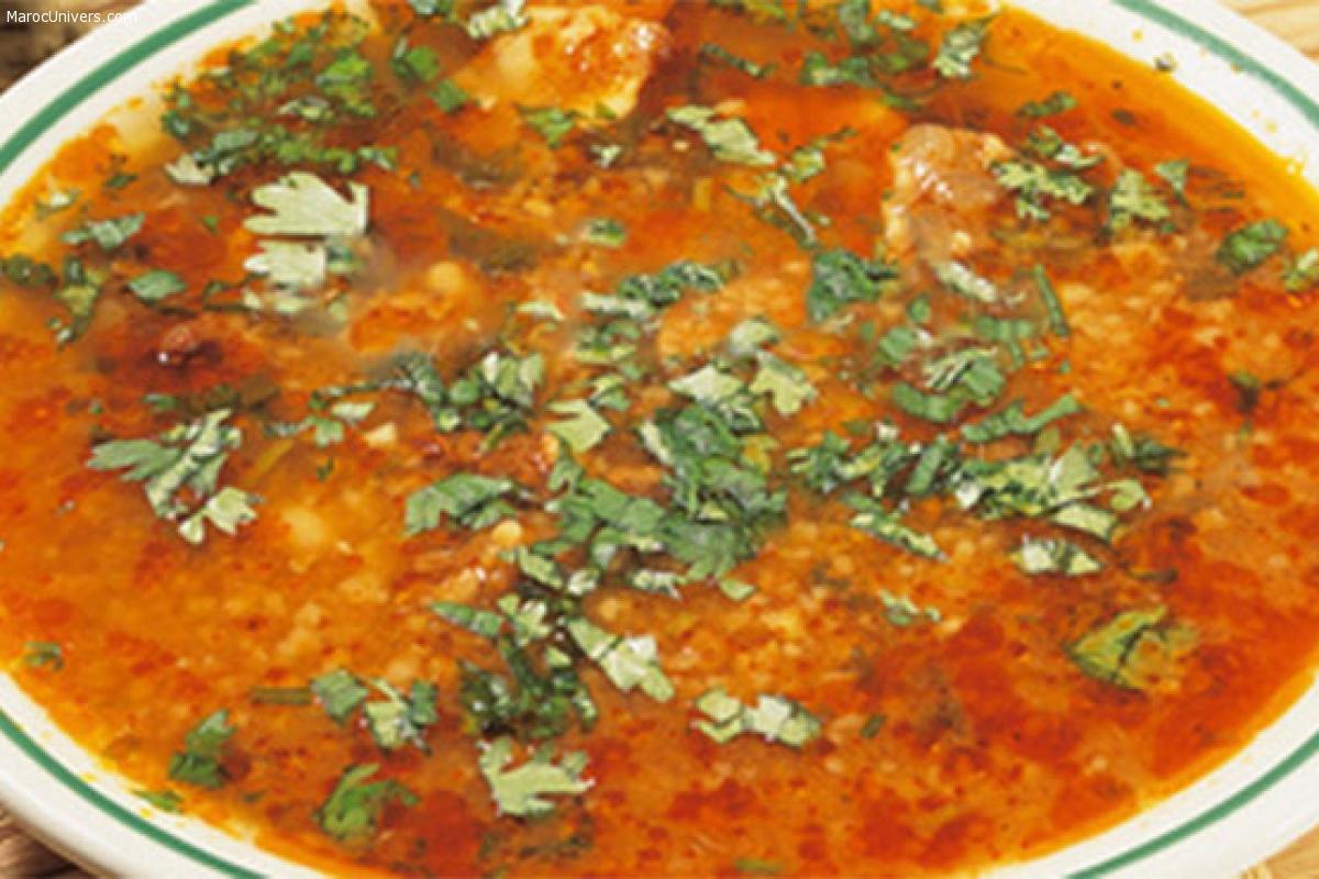 Chorba frik soupe algérienne