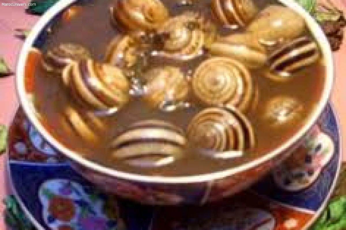Recette Escargots Marocain Ghoulal Ou Babouche