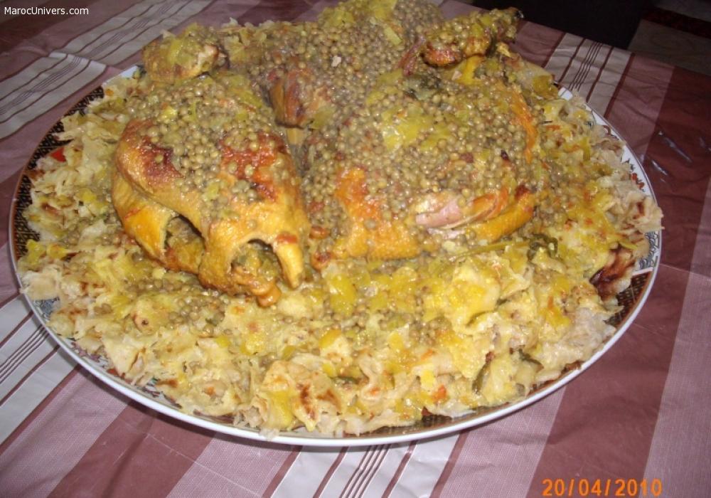 Rfissa au poulet : Recette marocaine traditionnelle