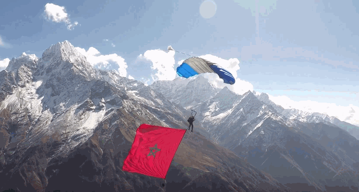 Le plus haut drapeau du Monde est Marocain | Anas Bekkali