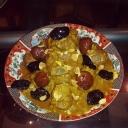 Poulet aux olives