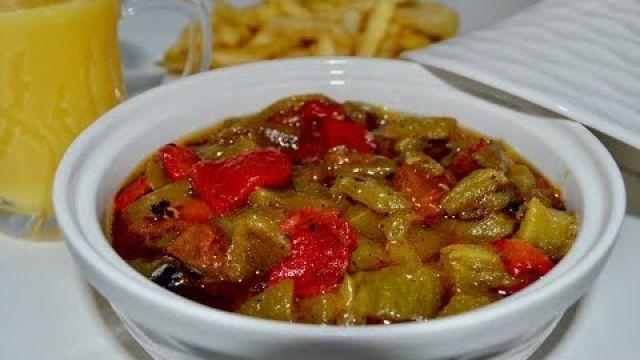 Salade de poivrons et tomates grillées/حميس سطايفي