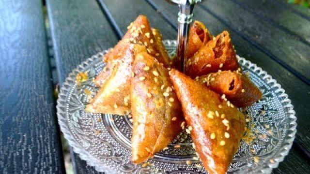 Recette de Briouates aux amandes