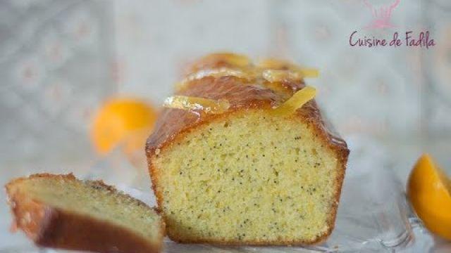 cake citron bergamote pavot