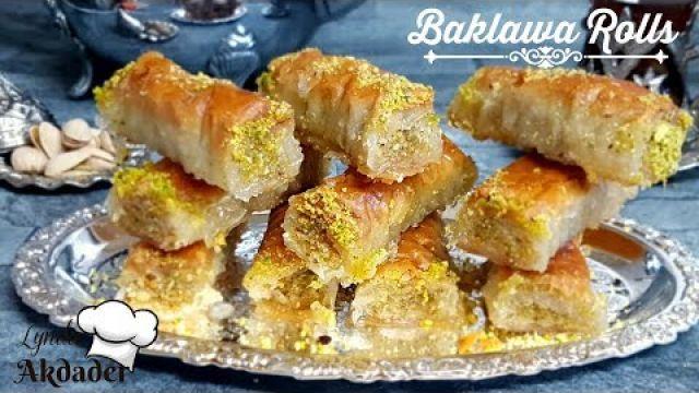 Baklawa rolls - un dessert bien apprécié en tout temps