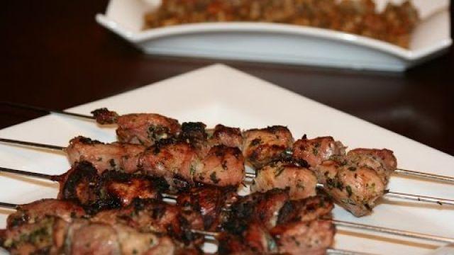 Recette Brochettes d'Agneau à la Marocaine - Moroccan Grilled Lamb Skewers Recipe