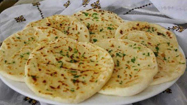 خبز النان بالجبن بدون فرن من اسهل مايكون خفيف ولذيذ جدا ياسلام