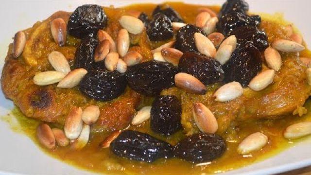 Cuisine marocaine facile /Tajine de veau aux pruneaux