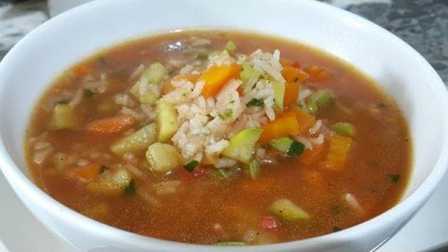 soupe aux legumes شوربة الخضار