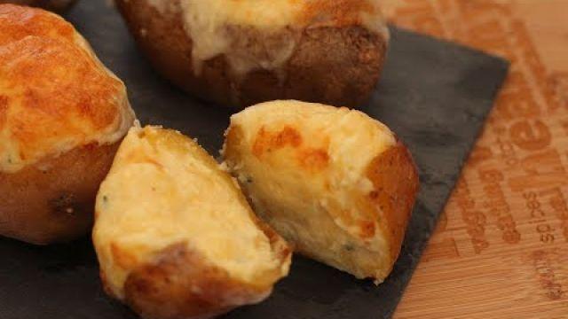 Pommes de terre farcies au four : Délicieux ! / بطاطس محشية في الفرن، لذيذة !