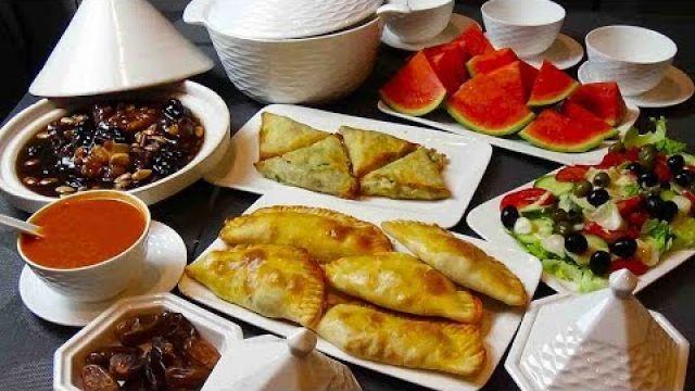 Menu ftour du ramadan à l'algéroise - YouTube