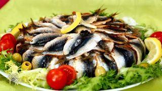 Tourte de filets de sardines au riz