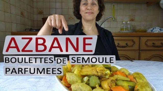 Boulettes de semoule parfumées (Azbane) | Maman Cuisine