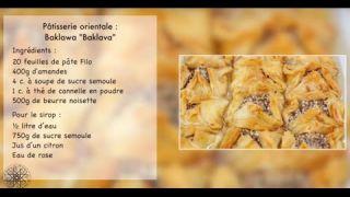 Recette Baklawa " Baklava " - Recette de pâtisserie orientale