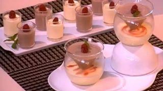 Choumicha et l'œuf Marocain: Bavarois à la vanille et au chocolat "Ep 22" شميشة : بافاروا