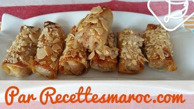 Cigares au Riz & Amandes - Rice & Almond Honey Rolls - سيكار بالروزو اللوز